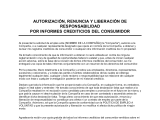 Autorización, renuncia y revelación de informe de crédito del empleado
