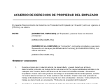 Reconocimiento de derechos patrimoniales del empleado
